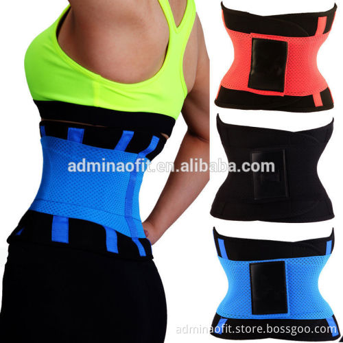 Unisex Sport Waist Cincher Tummy Girdle Body Shaper Belt Trainer Corset Fitness